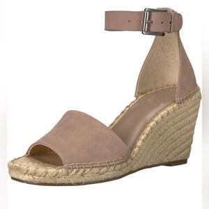 Vince Camuto Tan Espadrille Wedge Sandals